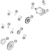 KTM CRANKSHAFT CPL. 2015 500 XC-W 78730218000 KTM CRANKSHAFT CPL. 2015 500 XC-W 78730218000