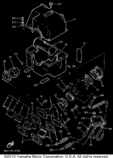 Gasket, Manifold 1993 VK540 II (VK540ET) 8Y7-13556-01-00