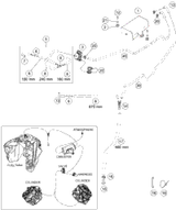 KTM CRANKSHAFT CPL. 2013 690 Duke White 76030018000