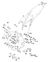 KTM CYLINDER 64MM 200     20 2001 125 SXS 52330005200