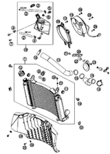 KTM CRANKSHAFT CPL. 2017 690 DUKE WHITE 76630018000