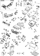 KTM REAR WHEEL CPL. 5''X17'' 2015 1290 ADV WHITE 60410001044KBA