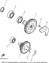 Circlip 1990 SNOSCOOT (SV80P) 93410-22039-00