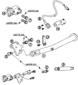 KTM REAR WHEEL CPL. BLACK  07 07 2007 990 Super Duke Black 6101000104430