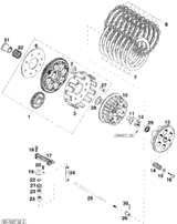 KTM MONOSHOCK 690 DUKE  2012 2012 2013 690 Duke White ABS 01187L1901
