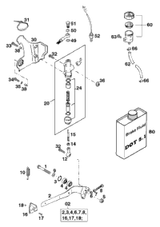 KTM Shock KTM 150 EXC/XC-W 20 2020 150 XC-W TPI 12187T6101