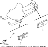 Nut, Flange 1992 ENTICER II LT (ET410TRS) 95701-05500-00