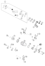KTM Engine case cpl. 2018 250 XC-F 79230000133