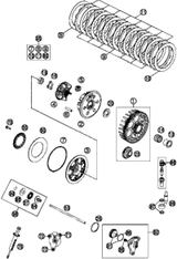KTM MONOSHOCK 125/150 EXC, XC-W 17 2018 150 XC-W 12187Q6101