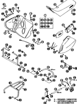 KTM FRAME ANTHRACITE ''515L3'' 2014 125 SX 51503101000BE
