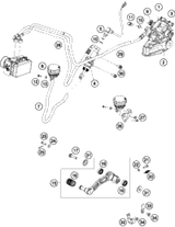 KTM ABS-MODULE 2015 390 Duke Black 90642031000