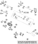 KTM FRONT FORK USD 50SX MINI 2015 50 SX MINI 07181L0101