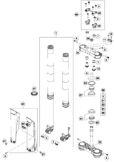 KTM FRAME ''777N4'' ORANGE   2015 2015 2015 250 XC-F 7770300130004