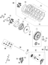 KTM Frame 472T3 2021 85 SX Chassis 47203001200EB