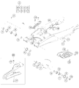KTM Frame 472T3 2023 85 SX 19/16 Chassis 47203001200EB