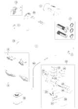 KTM FRAME ''790Q3'' BLACK 2017 250 SX-F 7900300120033