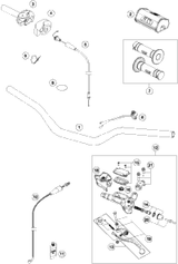 KTM FRAME BLACK M. \781L1" 2012 500 EXC 7810300110033"""