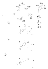 KTM FRAME ''504P3'' BLACK    2016 2016 2016 150 SX 5040300100033