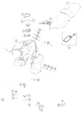 KTM FORK 350 SX-F 2016 2016 350 SXF 24187P5701
