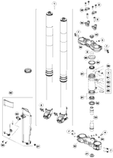 KTM FRAME ''765NA'' ORANGE 2017 690 ENDURO R 7650300130004