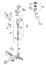 KTM Fork KTM 150 EXC/XC-W TPI 22 2022 150 XC-W TPI Chassis 0797C162V401000