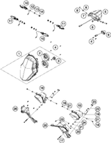 KTM ENGINE CASE CPL. W. BEARINGS 2015 1290 ADV WHITE 6043000004424