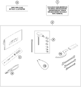 KTM Fork 250/300 XC 2021 2022 250 XC TPI Chassis 34188U7301
