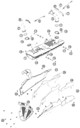 KTM SILENCER CPL. RC8 USA 2013 1190 RC8R 69005183100