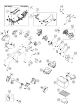 KTM ABS module filled 2021 1290 SUPER DUKE R (BLACK) Chassis 61742031044