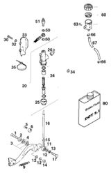 KTM Fork Safe SD GT 1290 2017 2017 2018 1290 SUPER DUKE GT ORANGE - Chassis 14181Q2301