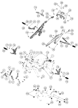 KTM pre-muffler VMT 2021 1290 SUPER DUKE R (ORANGE) Chassis 61705050100