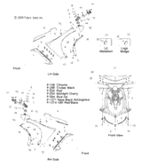 Victory Asm., Medallion, Side, Lit, Rh 2009  Vision Street/Ness/Touring/10Th Ann. (V09Sb36/Sc36/Sd36/Sz36) 1015601
