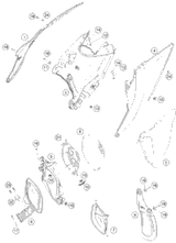 KTM CRANKSHAFT 2021 125 XC Engine 50430018000