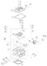KTM ROTOR EFI CPL. 2022 250 SX-F Engine 79239005044