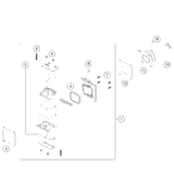 KTM CYLINDER 300 W. FLANGE  08 08 2008 300 EXC-E EU-US 54830305144