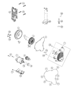 KTM Engine case cpl. 2022 300 XC TPI Engine 55530100144