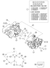 KTM Enigne case cpl. 2018 300 XC-W SIX DAYS 55430200133