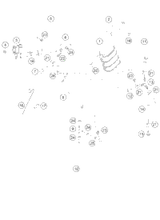 KTM Swingarm cpl. 2022 390 ADVENTURE, Orange - B.D. Chassis 95804030044