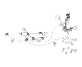 KTM Front wheel cpl. orange 2018 390 DUKE ORANGE - Chassis 93009001044EB