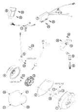 KTM GASKET SET CPL. RACING 2000 2002 400 MXC Racing 59030099000