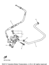 Clip 1997 VMAX 600 XTC (REVERSE) (VX600XTCRA) 90468-02025-00