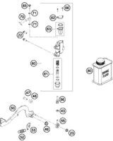 KTM CRANKSHAFT CPL. 2011 50 SX 45230018000