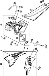 KTM REAR WHEEL 50SX/MINI  2012 2012 2013 50 SX 45210001344