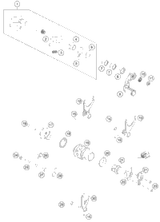 KTM FORK USD 50SX 2012 50 SX 07181L0301