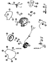 KTM MONOSHOCK 50 SX      08 50 SX 08 2008 50 SX 03189D02