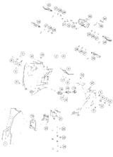 KTM MASTER CYLINDER CPL.   05 05 2010 1190 RC8-R Lim. Ed. Akrapov 61002030000