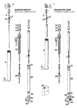 KTM OUTER TUBE 51/54L500 2LCPL. 2010 1190 RC8-R Lim. Ed. Akrapov 43570454S