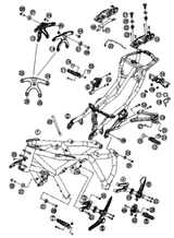 KTM REAR WHEEL CPL. ORANGE 6X17 2012 1190 RC8R White 6901000114404