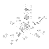 KTM Kit Cr' Case KTM 200 MY20 2022 Motor 200 Duke Engine 93530000044