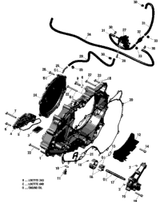 Can-Am Clutch Cover Ass'y 2021  F3 S SM6 - Monolith Black Satin, (Built After Sept. 2020) 420210353